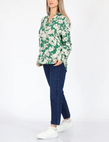 Camasa s.Oliver, verde, L