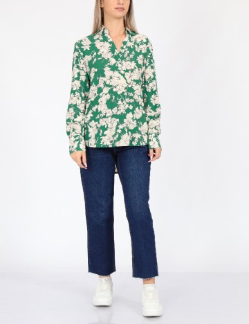 Camasa s.Oliver, verde, L