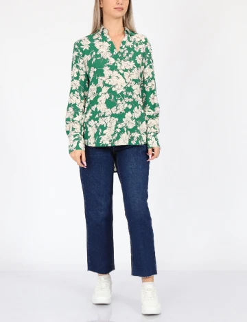 Camasa s.Oliver, verde, L