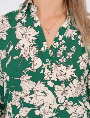 Camasa s.Oliver, verde, L