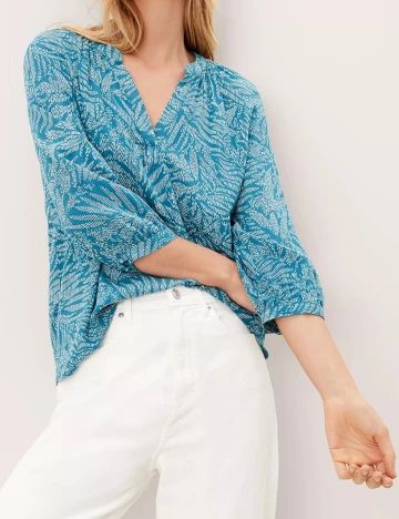 Bluza s.Oliver, albastru, 42 Albastru