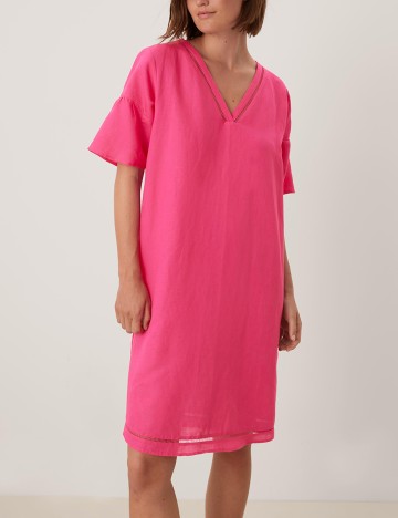 Rochie scurta s.Oliver, roz, 46