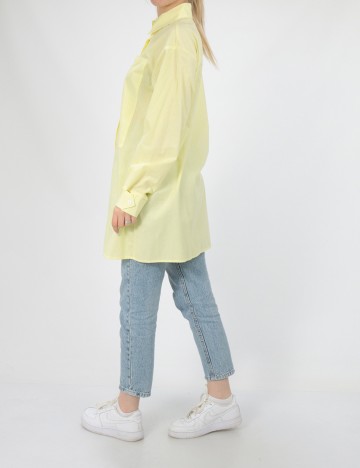 Camasa SHEIN, galben, S