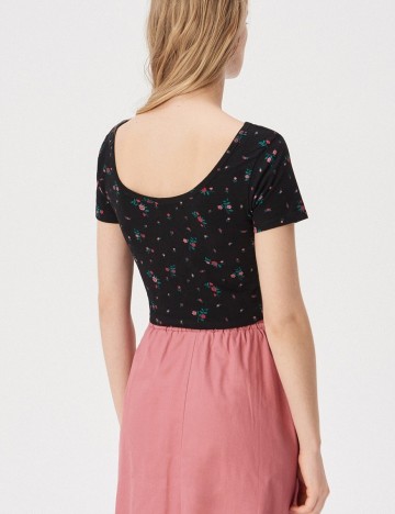 Top Sinsay, negru, S