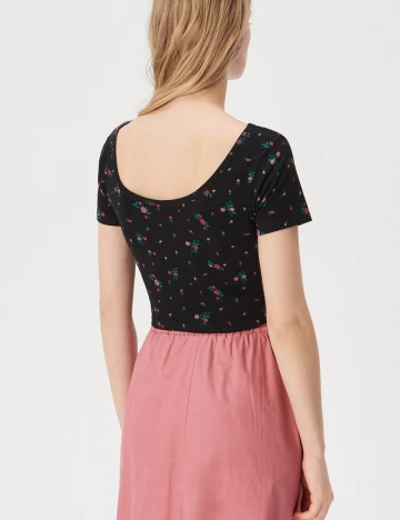Top Sinsay, negru, S