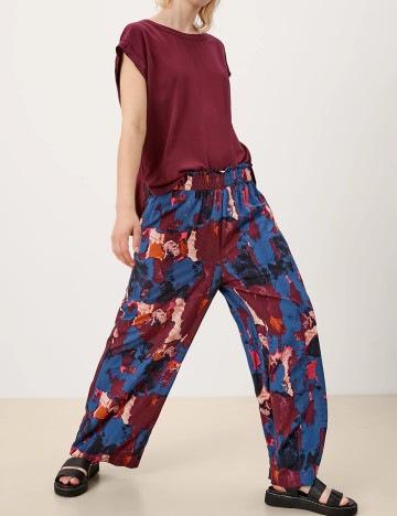 
						Pantaloni Q/S, bleumarin