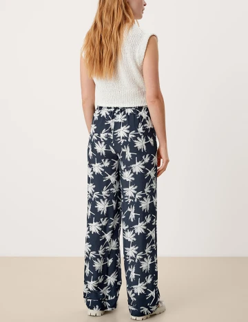 Pantaloni s.Oliver, bleumarin