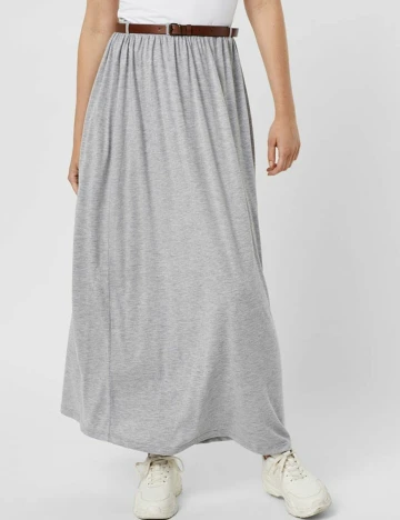 Fusta Vero Moda, gri, M