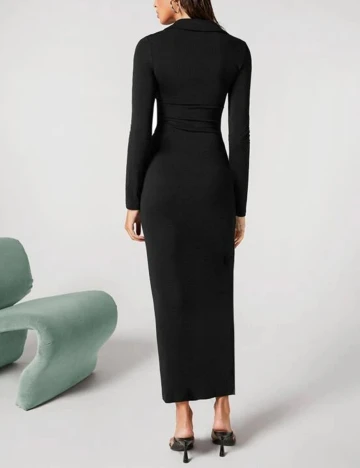 Rochie Lunga SHEIN, negru, XS Negru