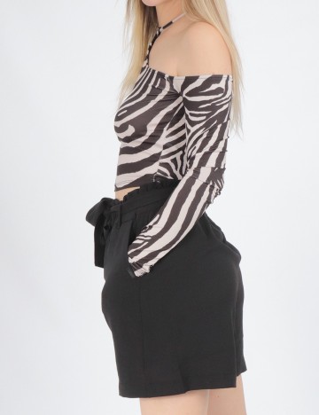 Pantaloni scurti Q/S, negru, 36