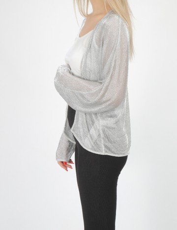 Cardigan s.Oliver, argintiu, 36