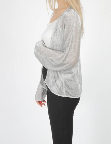 Cardigan s.Oliver, argintiu, 36