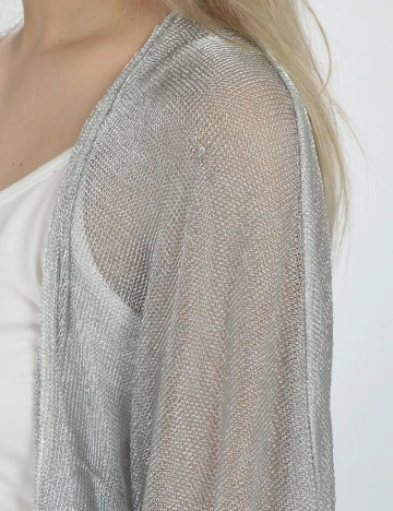 Cardigan s.Oliver, argintiu, 36
