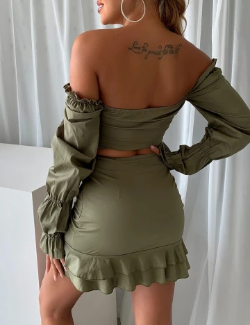 Compleu SHEIN, verde, S