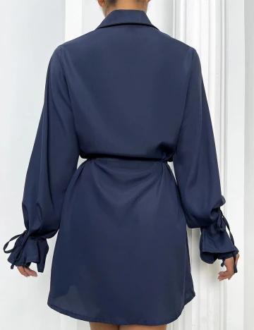 Rochie Scurta SHEIN, bleumarin, XS Albastru