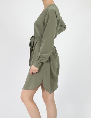 Rochie scurta BUBBLEROOM, verde, 36