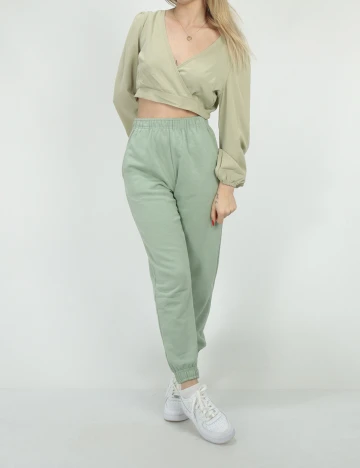 Top SHEIN, verde, S