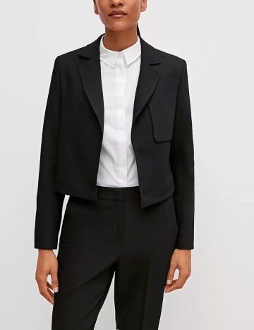
						Blazer Comma, negru