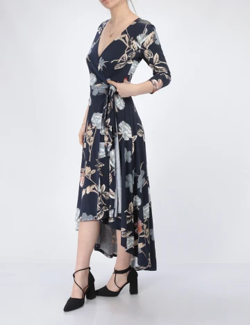 Rochie lunga Chiara Forthi, bleumarin, S Albastru
