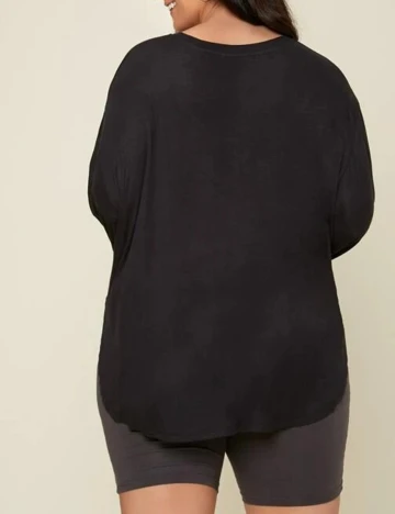 Bluza SHEIN CURVE, negru, 0 XL Negru
