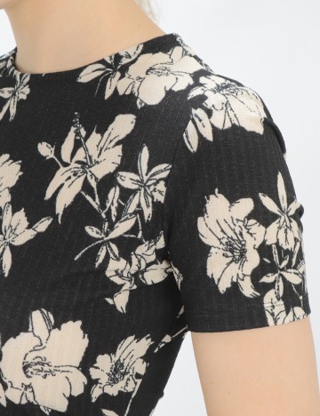 Rochie medie BUBBLEROOM, negru, S