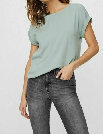 Tricou Vero Moda, verde, S