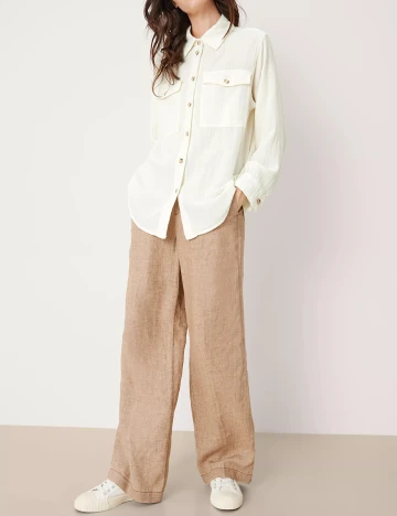 Camasa s.Oliver, ecru, XL