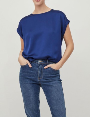 Bluza Vila, albastru, 42