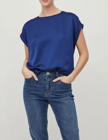 Bluza Vila, albastru, 42 Albastru