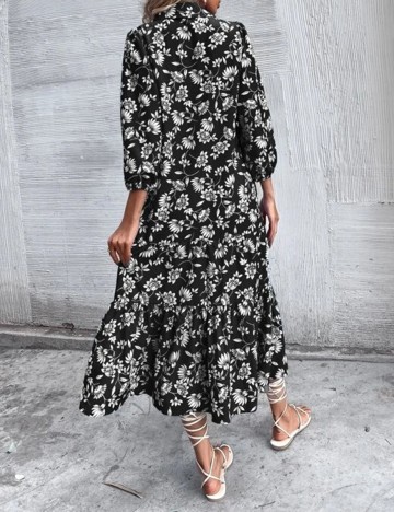 Rochie Medie SHEIN, negru, XS