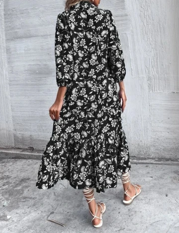 Rochie Medie SHEIN, negru, XS Negru