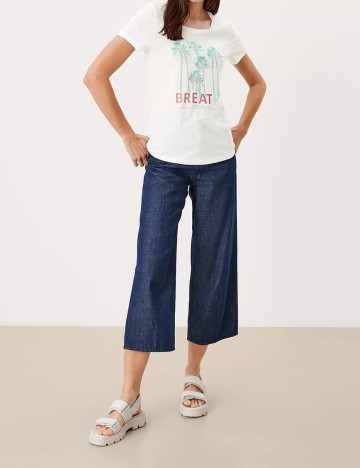 
						Tricou s.Oliver, alb