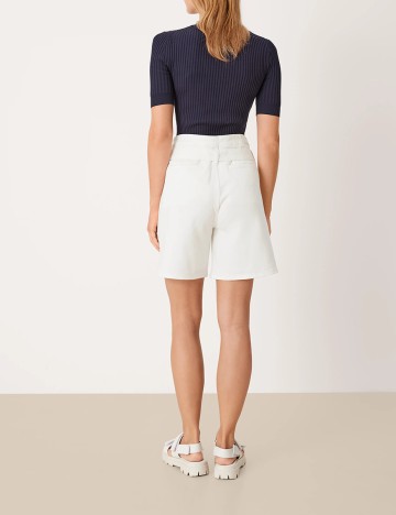 Pantaloni scurti s.Oliver, alb