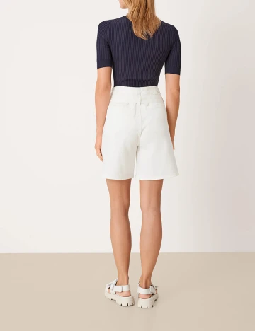 Pantaloni scurti s.Oliver, alb
