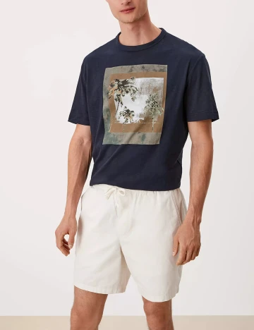 Pantaloni scurti s.Oliver, crem, S