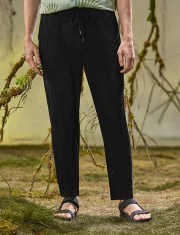 Pantaloni SHEIN, negru, XL