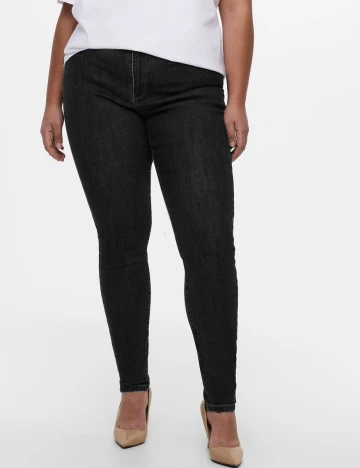 Blugi Only Carmakoma, negru, W42/L32