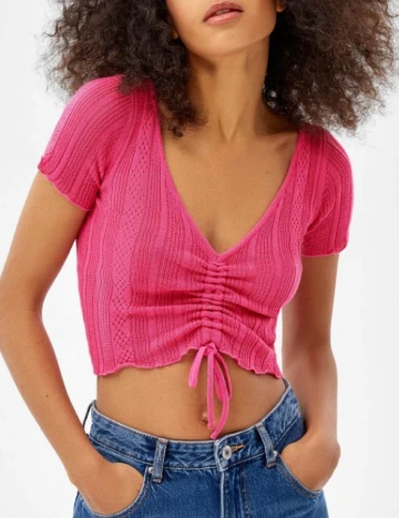Top Bershka, roz, XS