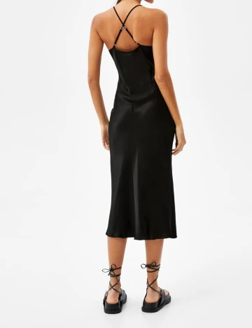 Rochie medie Bershka, negru, S