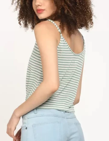 Top Hailys, verde, L