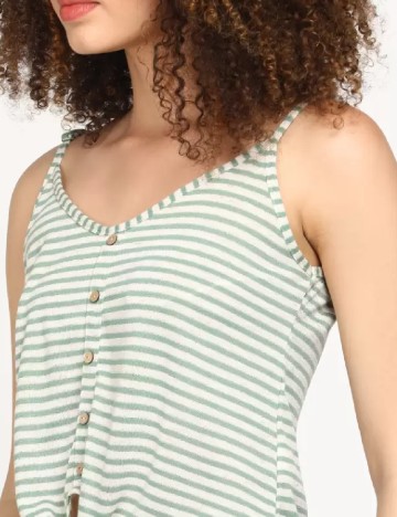Top Hailys, verde, L