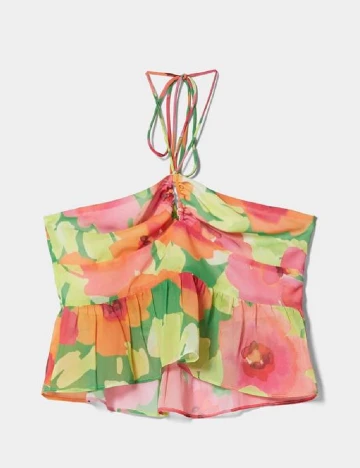 Top Bershka, mix culori, XS