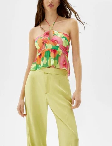 Top Bershka, mix culori, XS
