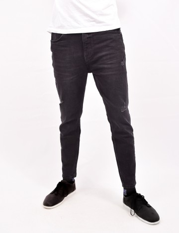 Blugi Pull&Bear, negru, 40