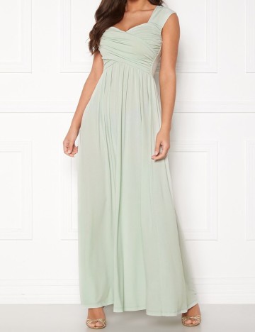 Rochie lunga Chiara Forthi, verde, XS