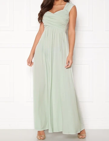 Rochie lunga Chiara Forthi, verde, XS