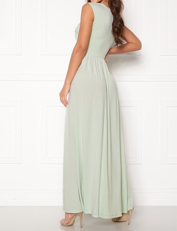Rochie lunga Chiara Forthi, verde, XS