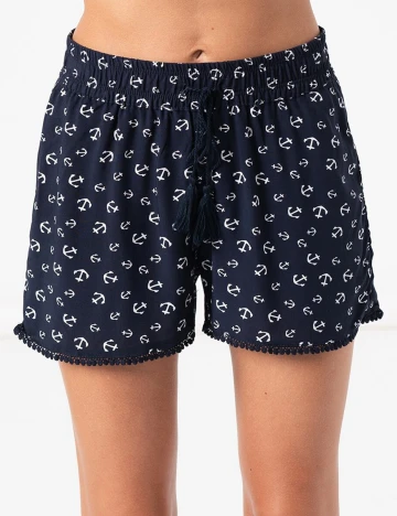 Pantaloni scurti Hailys, bleumarin, XS