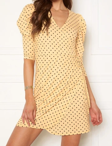 Rochie scurta BUBBLEROOM, galben, S Galben