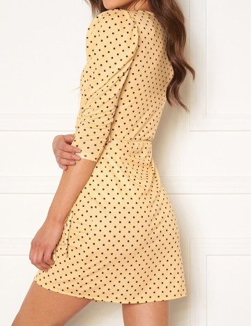 Rochie scurta BUBBLEROOM, galben, S